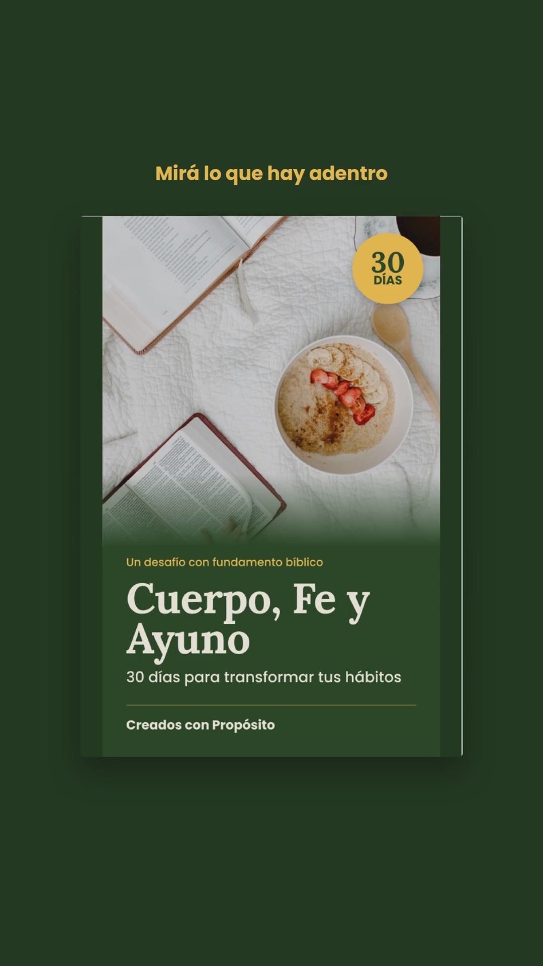 Cuerpo, Fe y Ayuno · Ebook de 30 días
